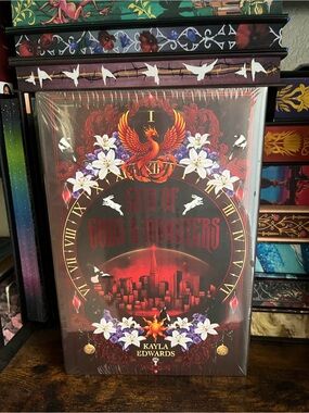 City of Gods & Monsters By Kayla Edwards Owlcrate Exclusive Hardcover Book